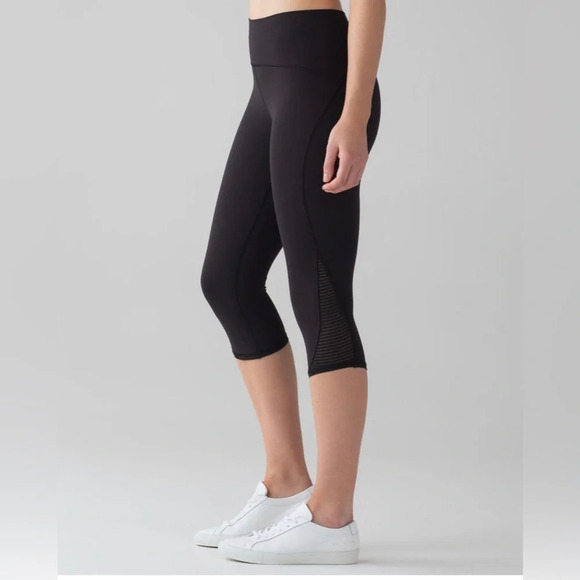 Lululemon Lean In Crop (17") black - Picture 4 of 7